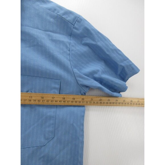 VINTAGE Dickies Shirt Small Mechanic Uniform Utility Workwear Y2K - Picture 6 of 12